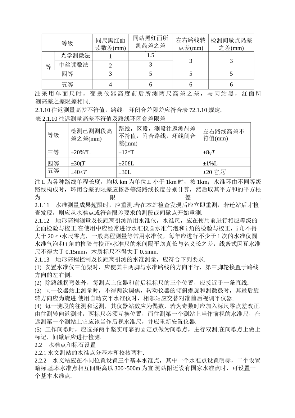 水文普通测量规范_第3页