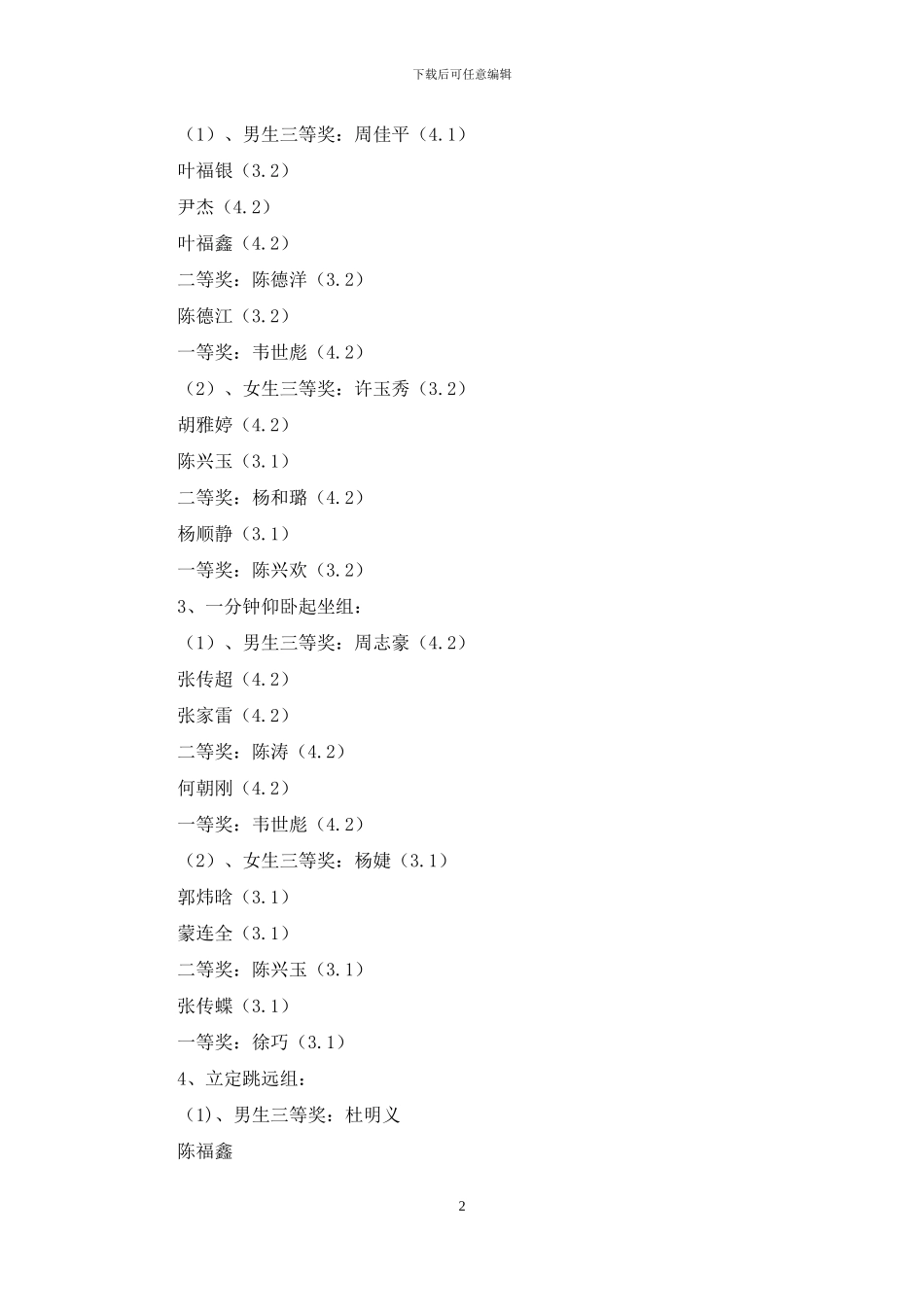 校园主持稿--学校运动会闭幕式主持稿7_第2页