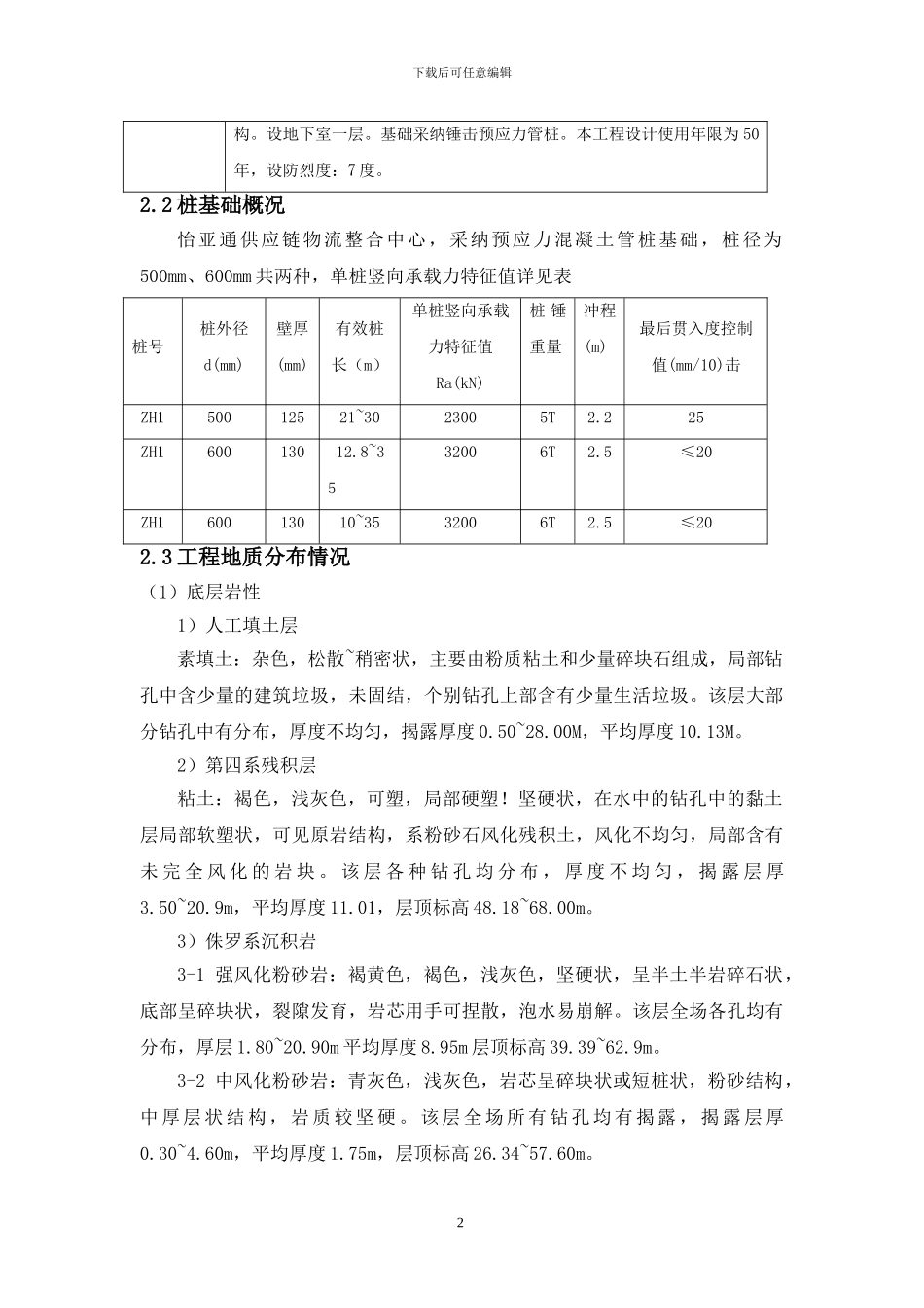 桩基施工方案(锤击桩)_第3页