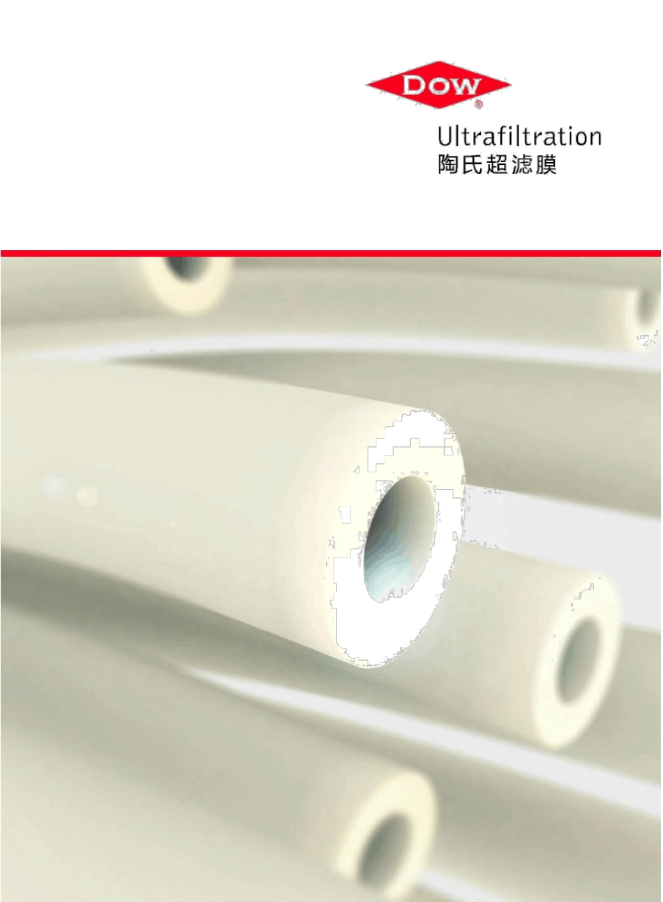 陶氏超滤产品技术手册pdf_第1页