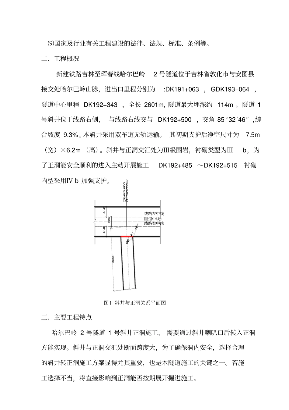 隧道斜井进正洞专项施工方案_第3页