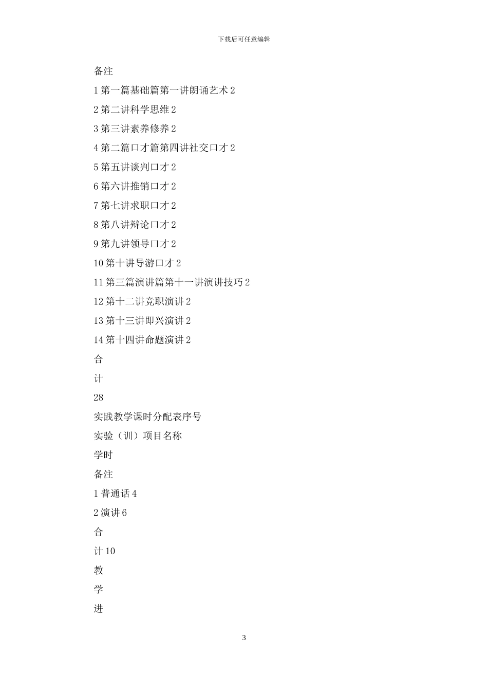 演讲与口才教案吴碧辉_第3页