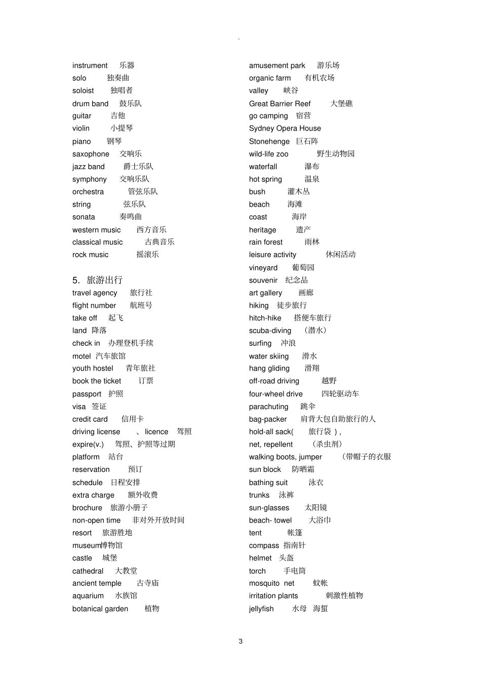 雅思听力单词必备_第3页