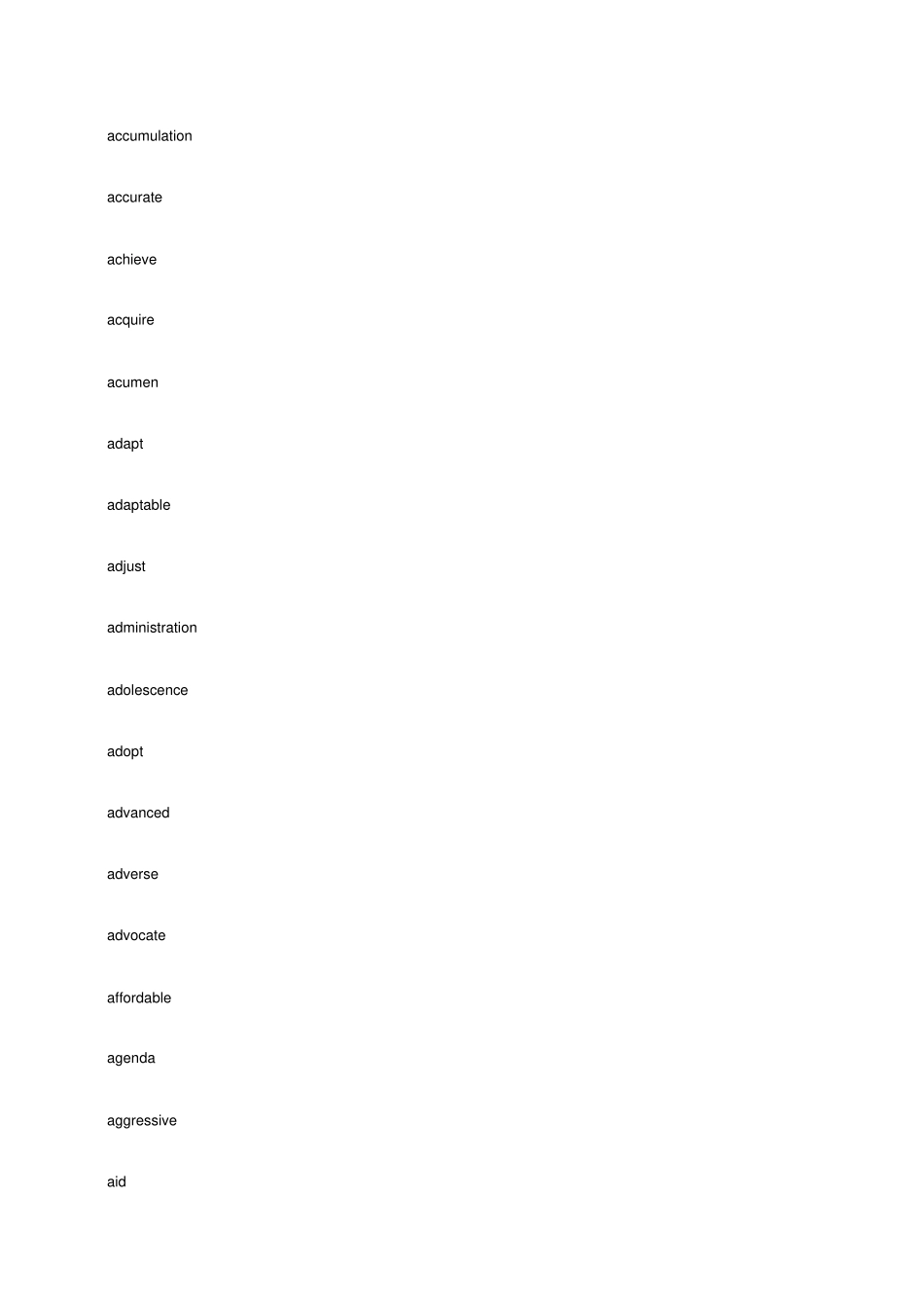 雅思阅读必备词汇表1000_第2页