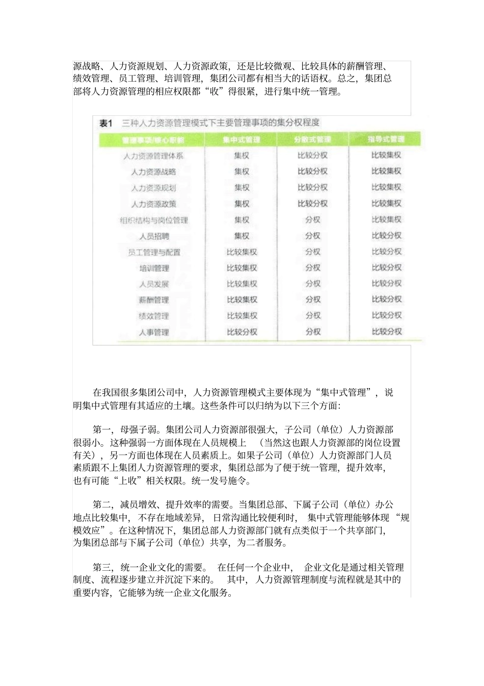 集团HR管理收还是放1_第2页