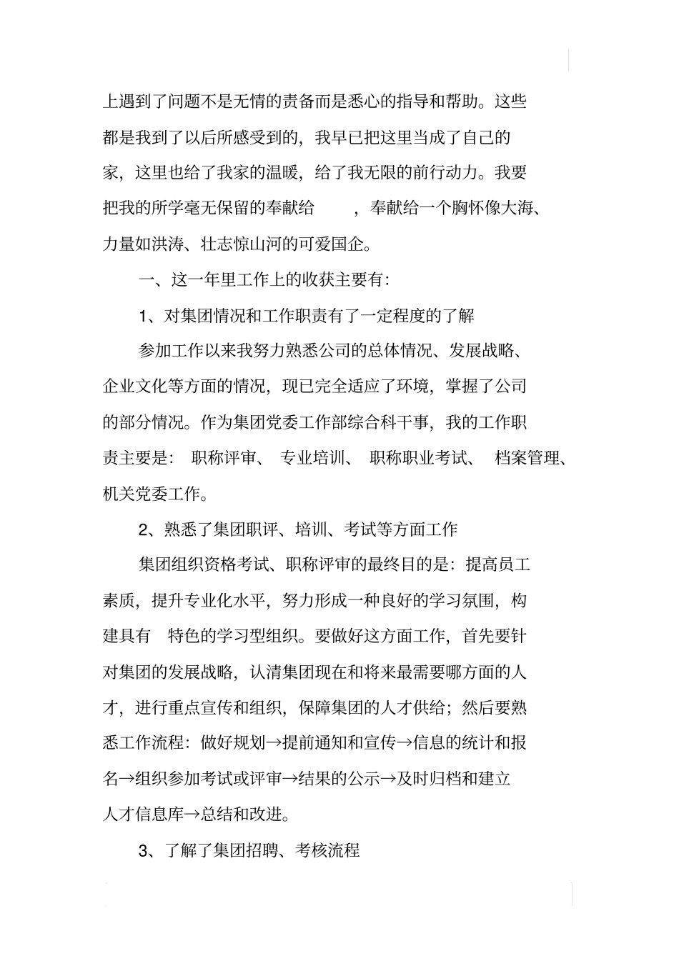 集团公司转正报告_第2页