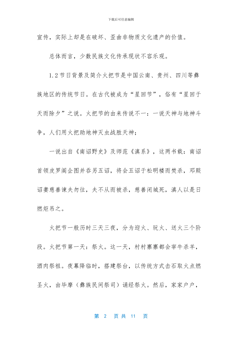 火把节项目策划_第2页