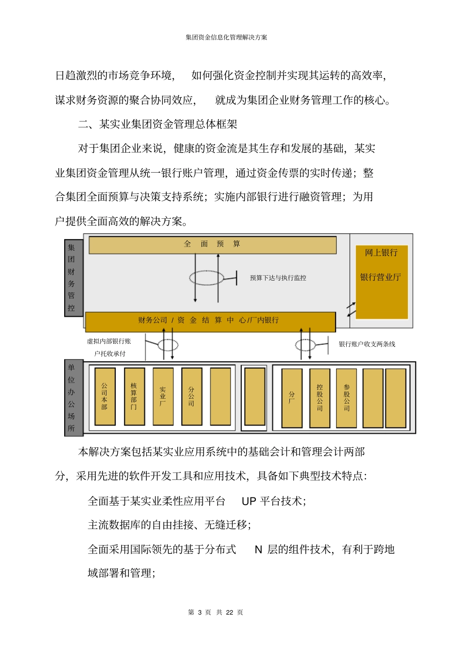 集团资金信息化管理解决方案_第3页