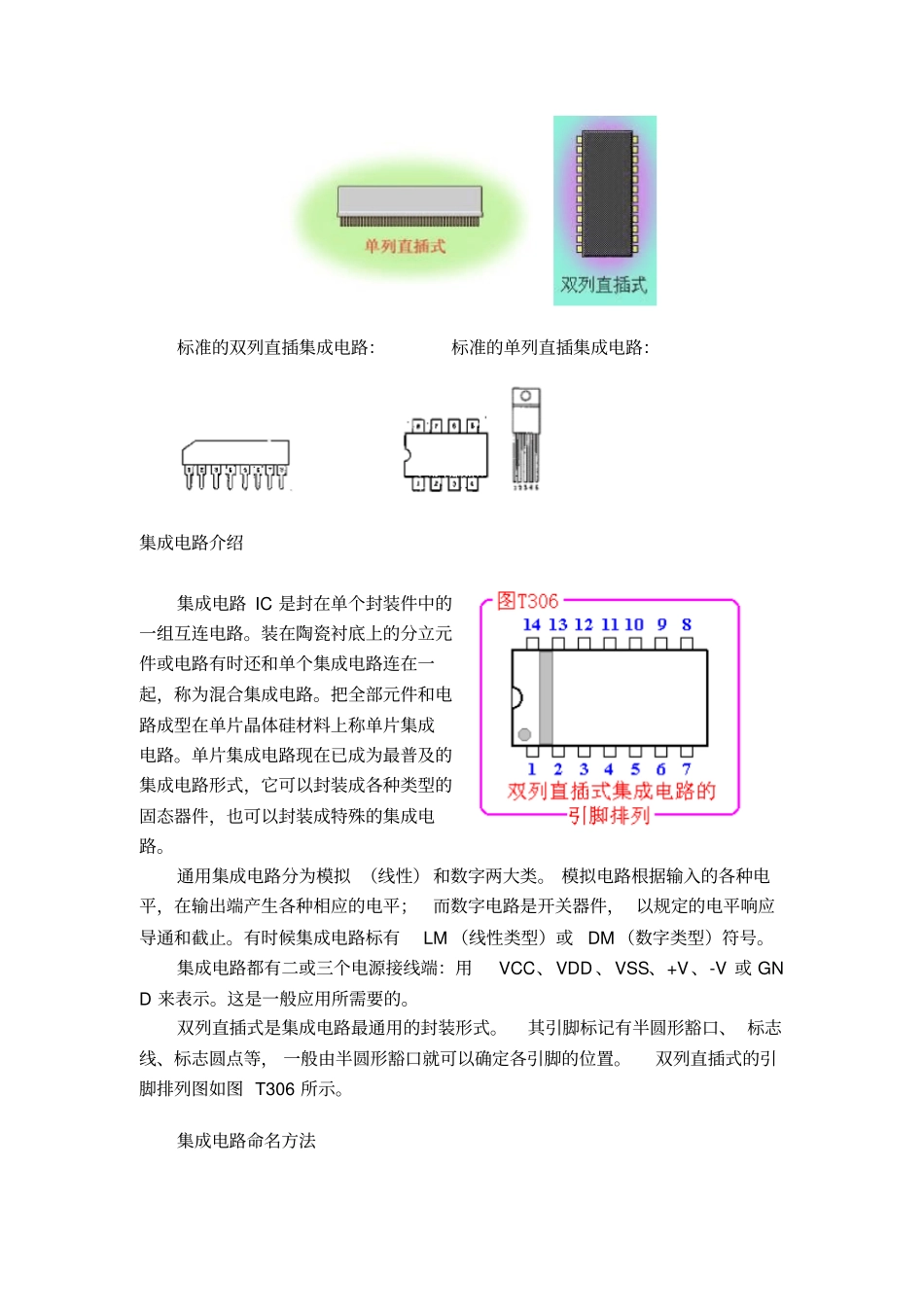 集成电路的分类及使用_第2页