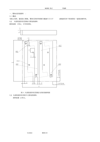 零件组合排料规范方案