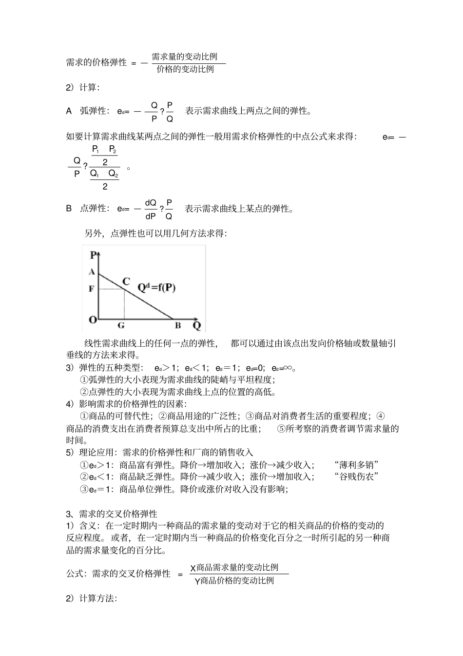 需求曲线和供给曲线知识点总结_第2页