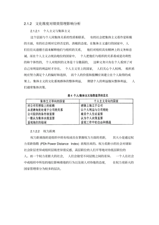 霍夫斯塔德文化差异五个维度