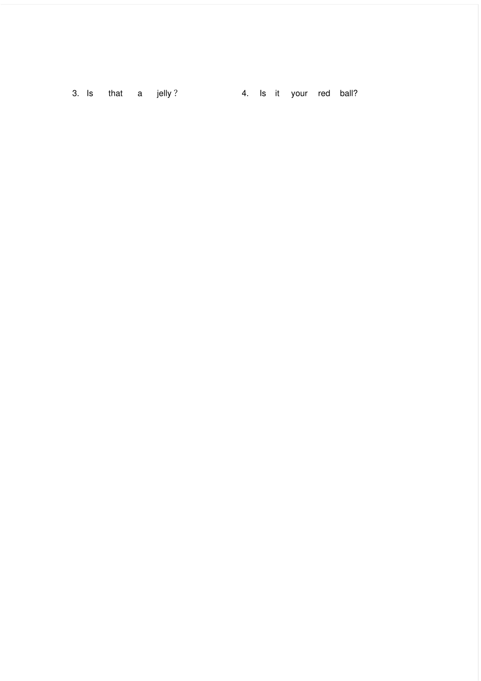 青少版新概念入门级Aunit15练习题_第3页