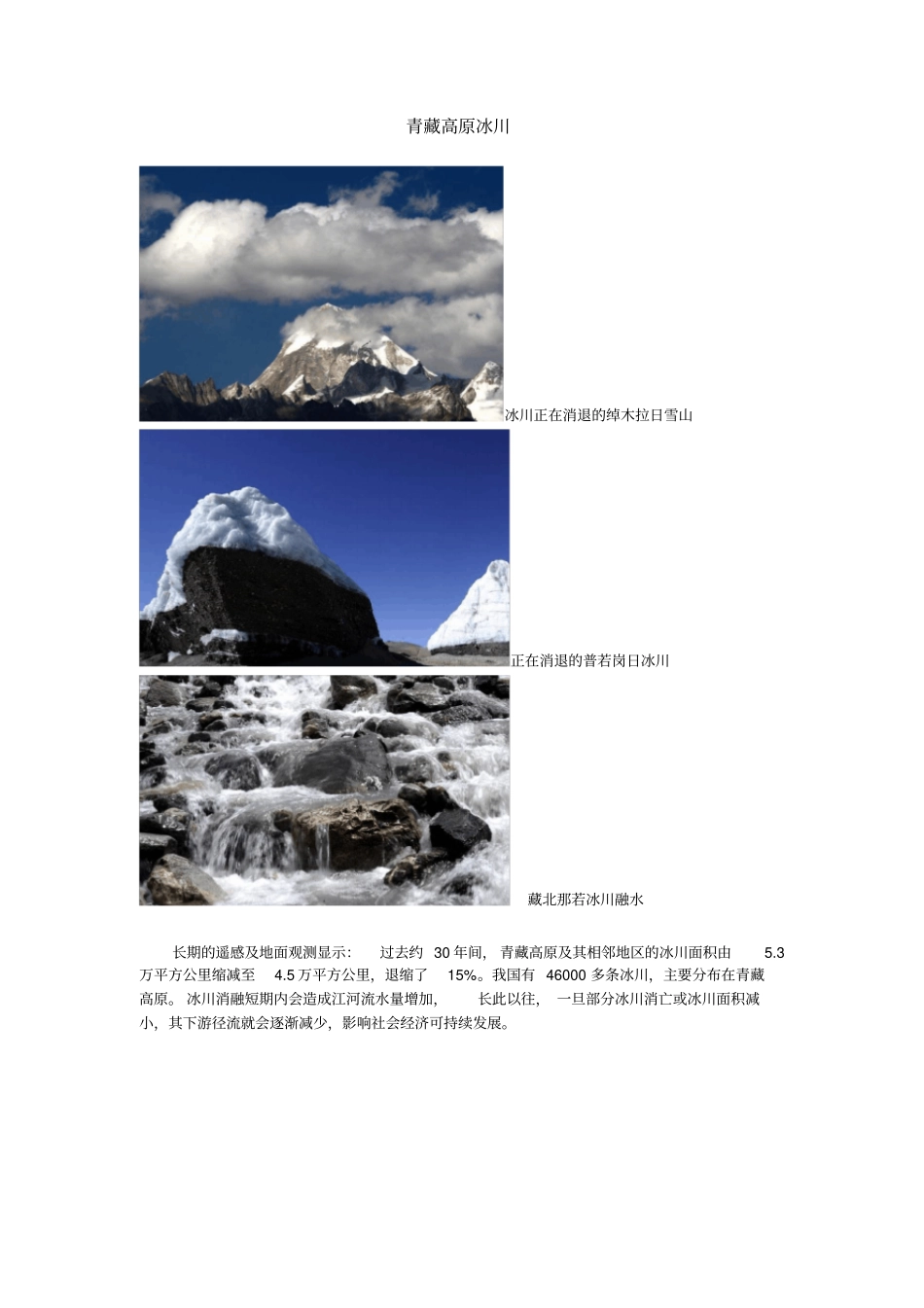 青藏高原冰川_第1页