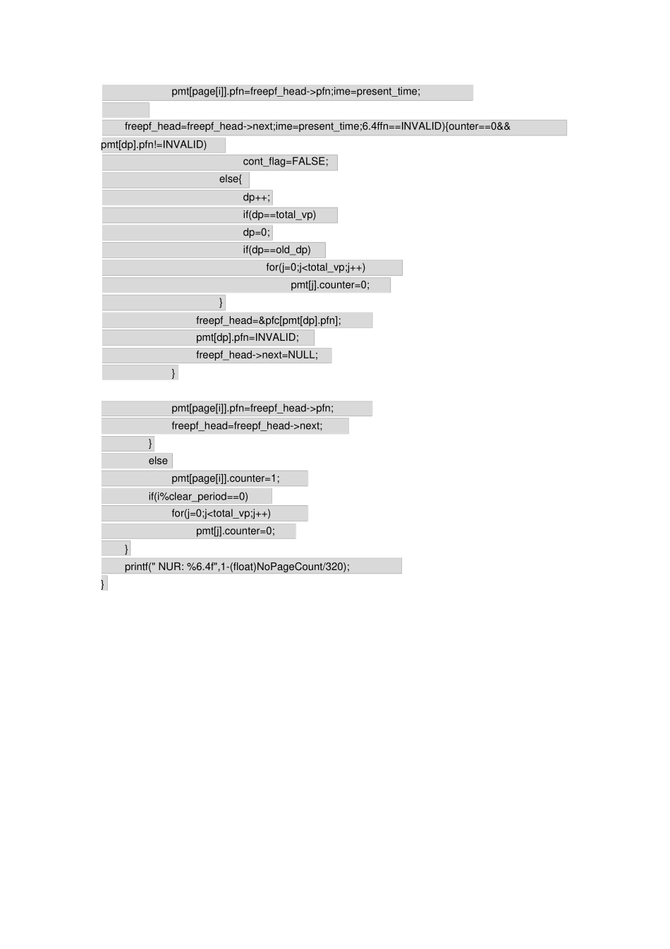 面置换算法模拟试验报告_第2页