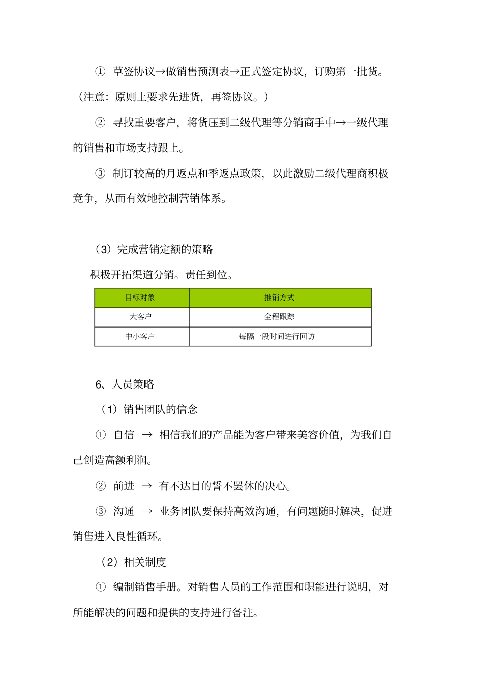 面膜营销计划书_第3页