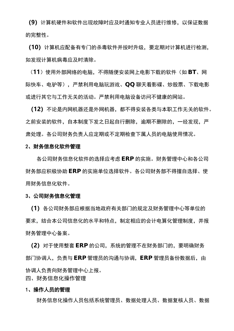 财务信息化管理制度_第3页