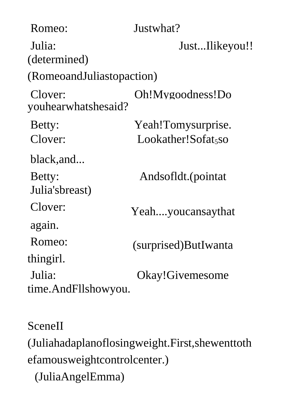 儿童英语剧本小学生剧四人英语话剧-罗密欧与朱丽叶_第2页