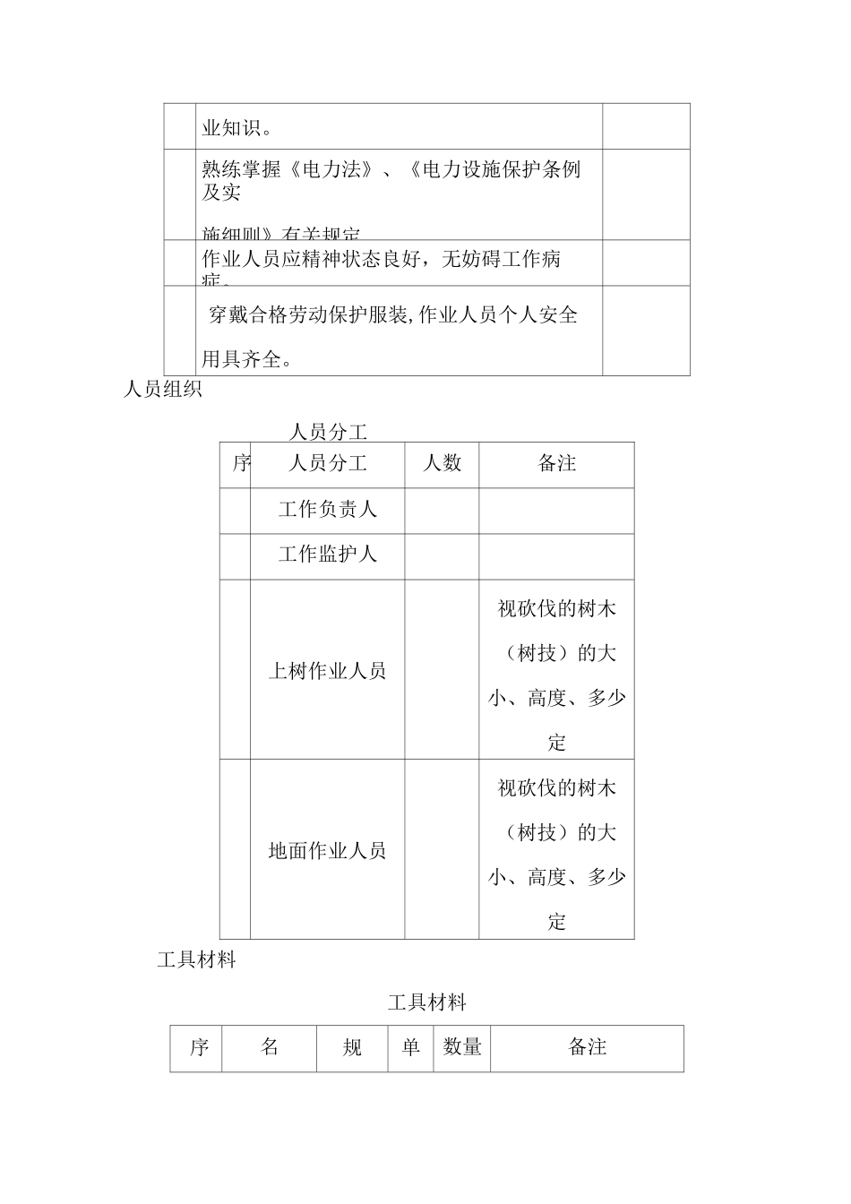 砍伐通道树竹标准化作业指导书_第2页