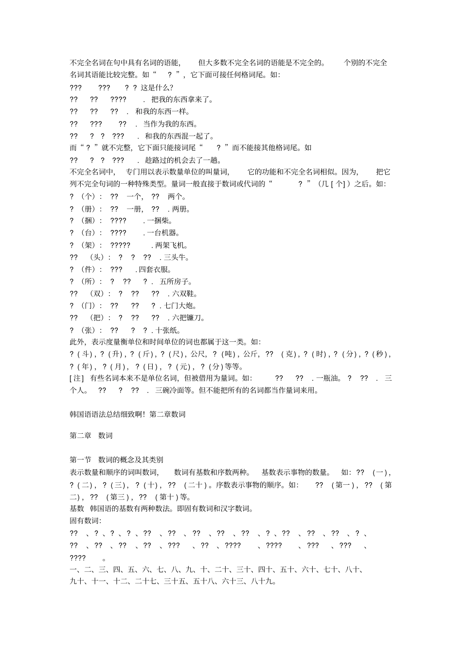 韩语语法总结_第2页