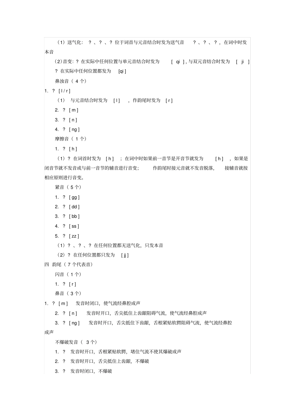韩语基础发音练习_第2页