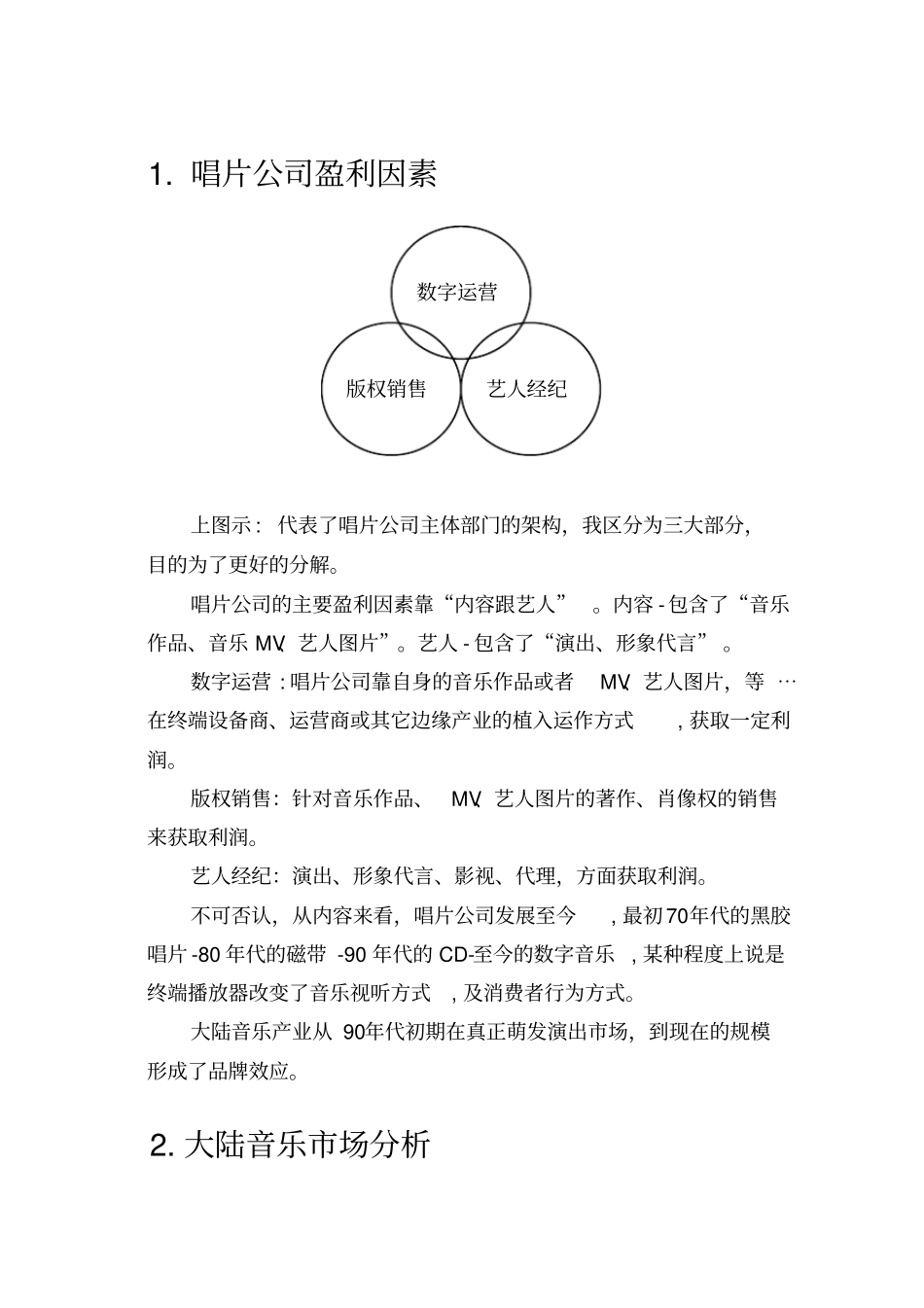 音乐娱乐公司发展计划_第3页