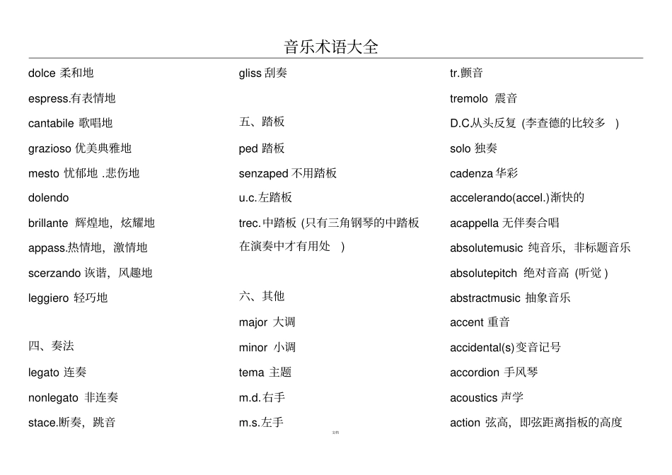 音乐术语大全_第2页