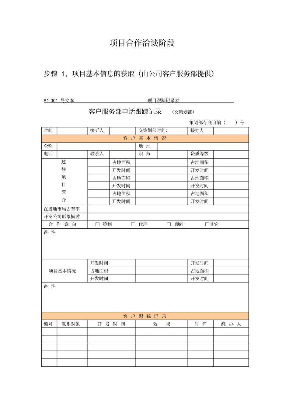 项目合作洽谈阶段_第1页