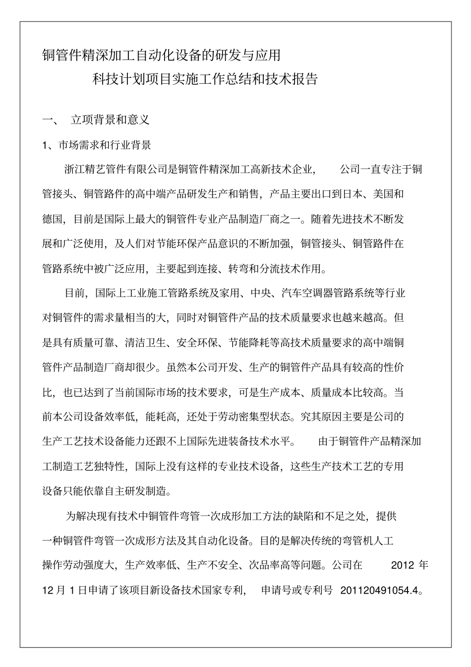 项目实施工作总结和技术报告14p_第2页
