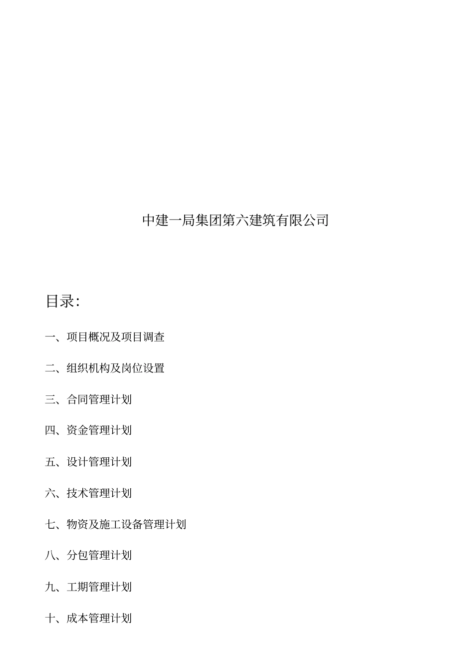 项目实施计划书模板_第2页