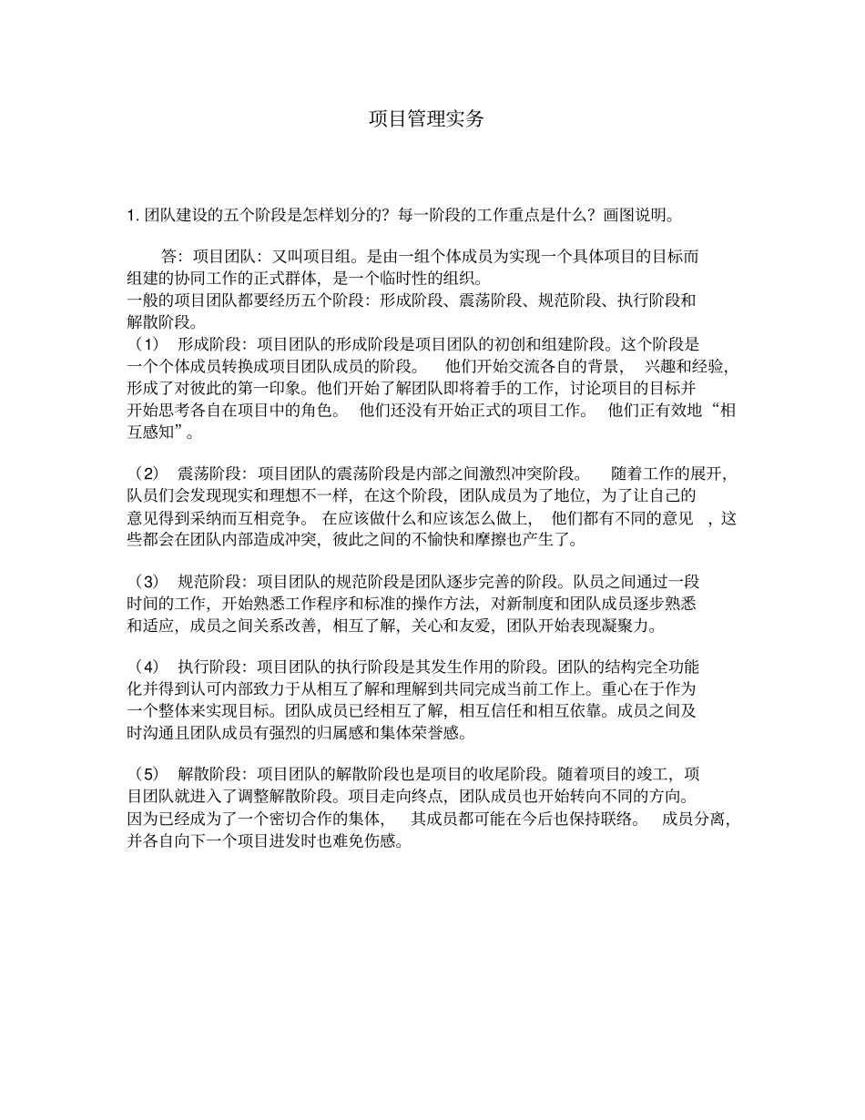 项目管理实务_第1页