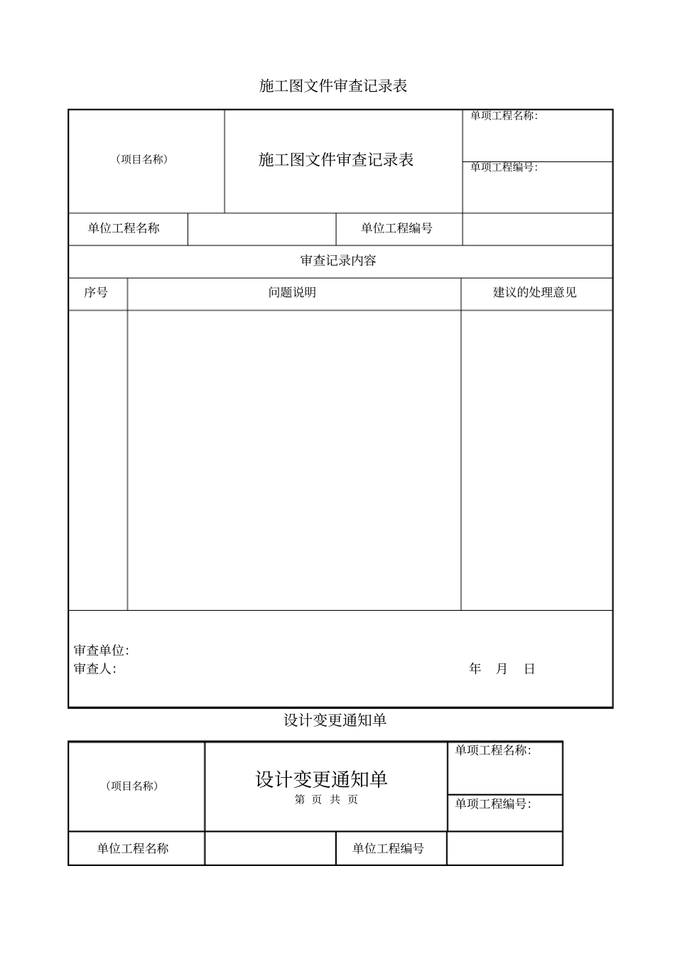 项目管理手册表格外部版_第2页