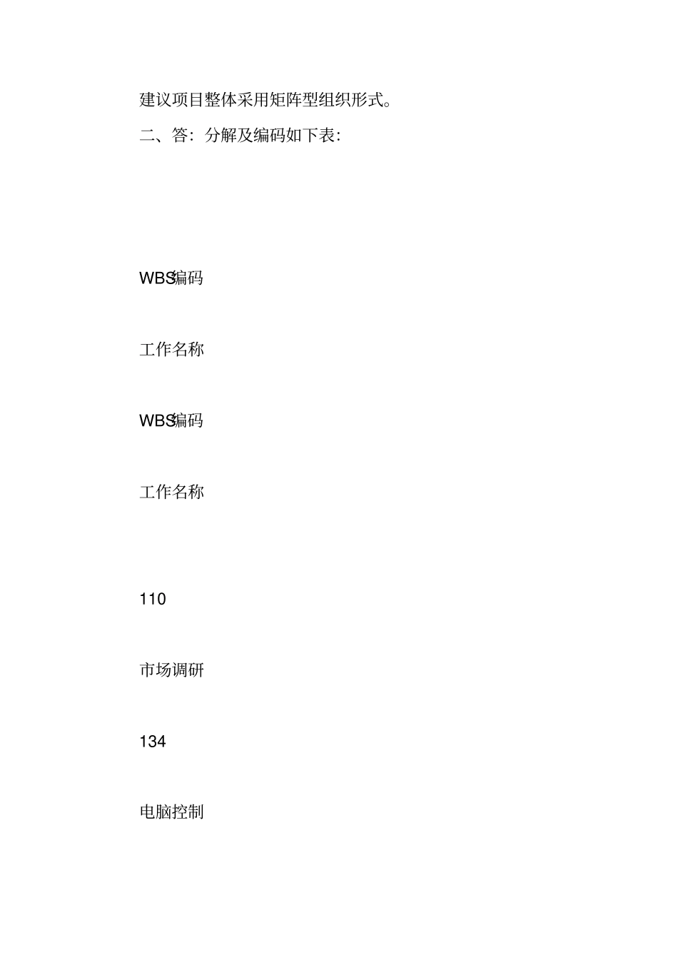 项目计划与控制期末考试试题_第2页
