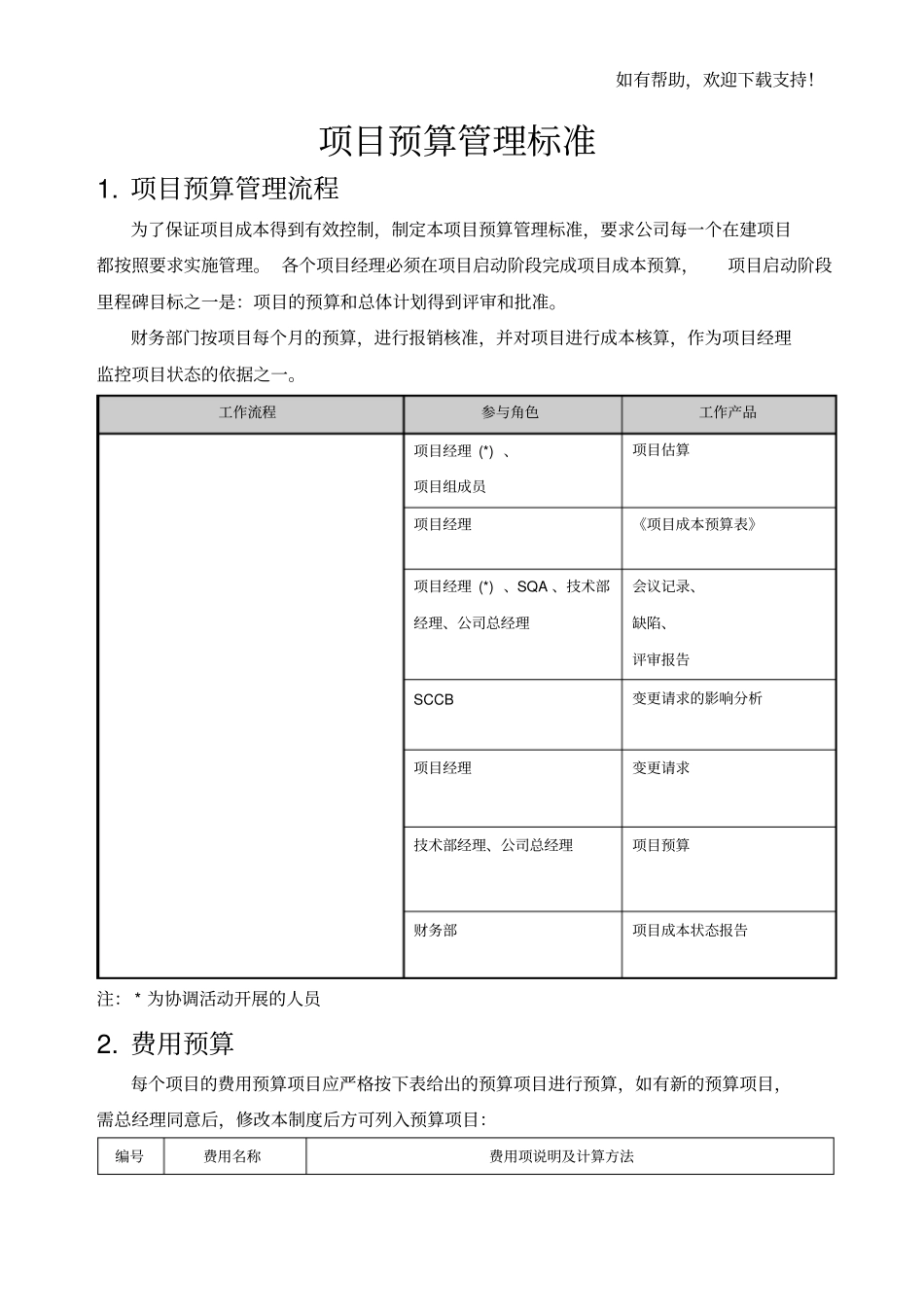 项目预算管理标准_第3页
