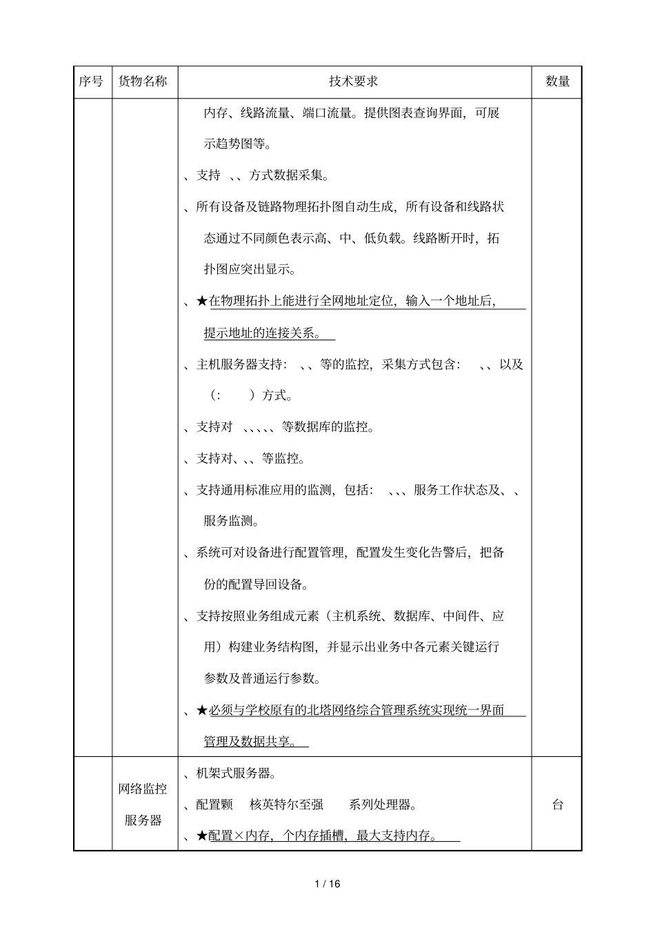 顺德职业技术学院网络安全设备采购项目采购需求_第2页