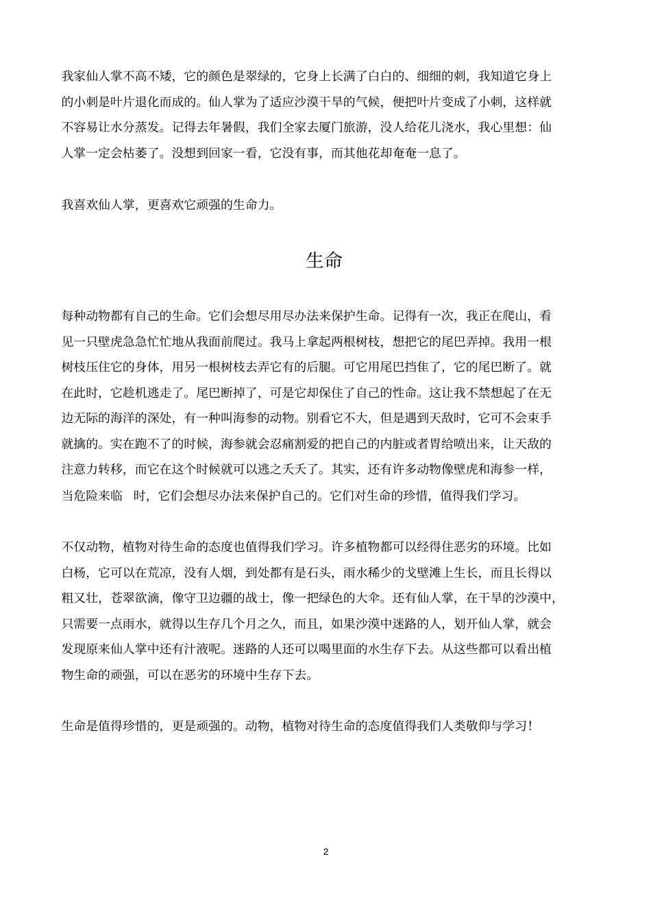 顽强的小动物_第2页