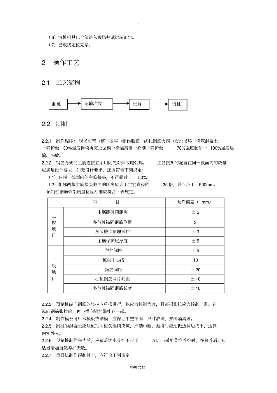 预制混凝土桩施工方案_第3页