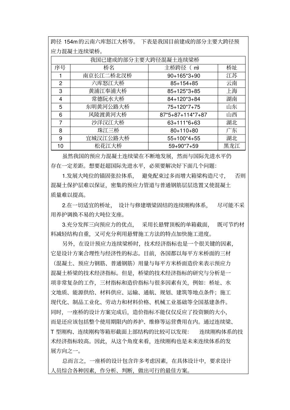 预应力连续梁桥开题报告_第2页
