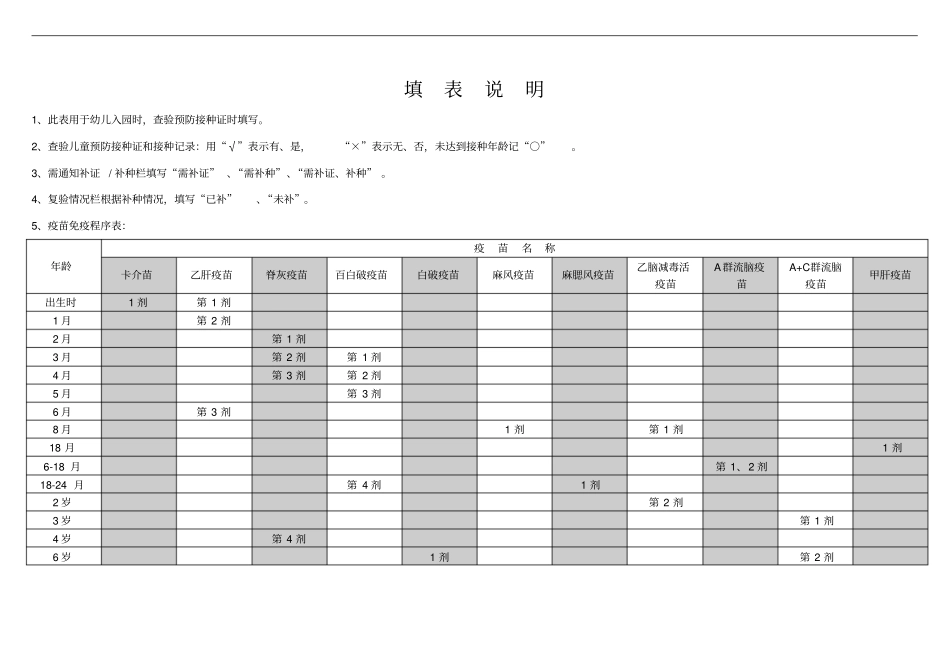 预防接种证查验登记表_第3页