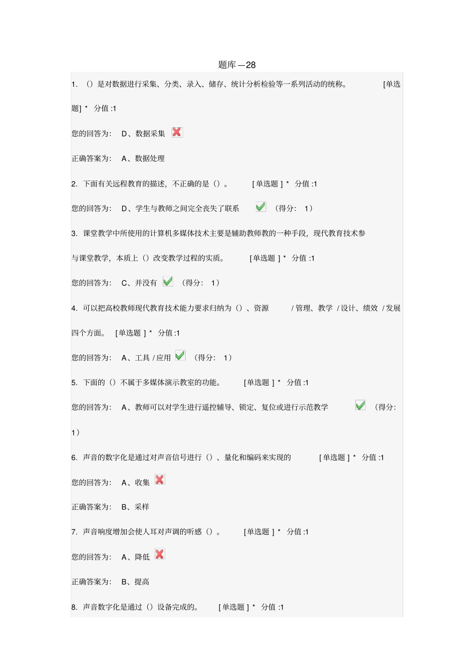 题库—28重点讲义资料_第1页
