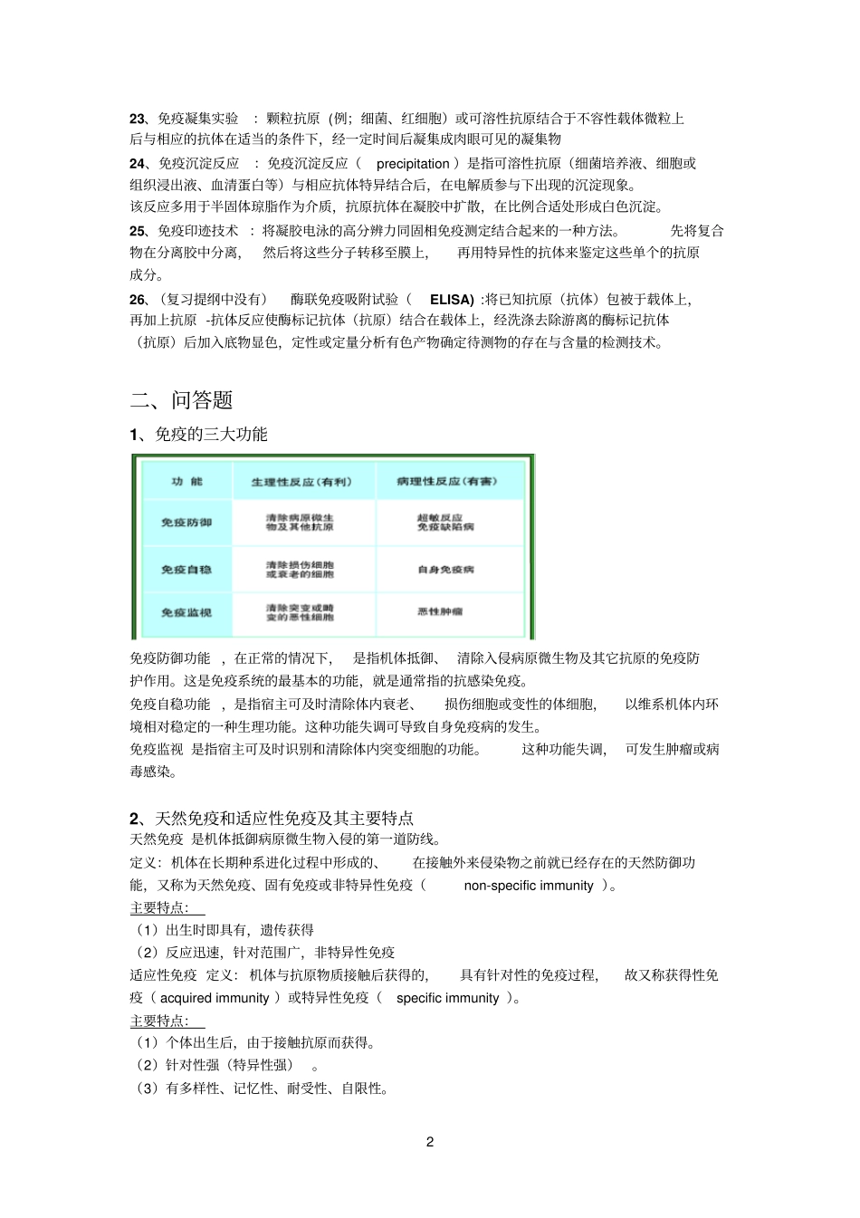 食品免疫学复习_第2页
