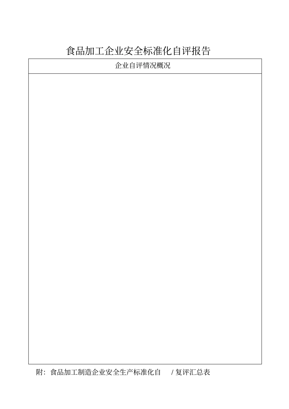 食品加工企业安全标准化考核管理表_第3页