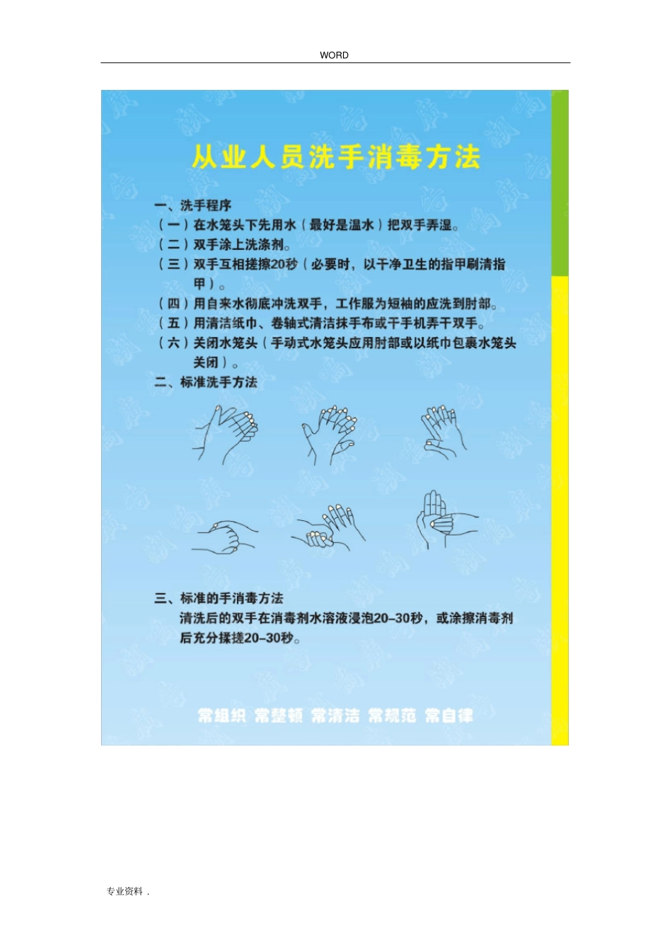 食品安全五常法管理制度_第2页