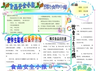 食品安全小报2