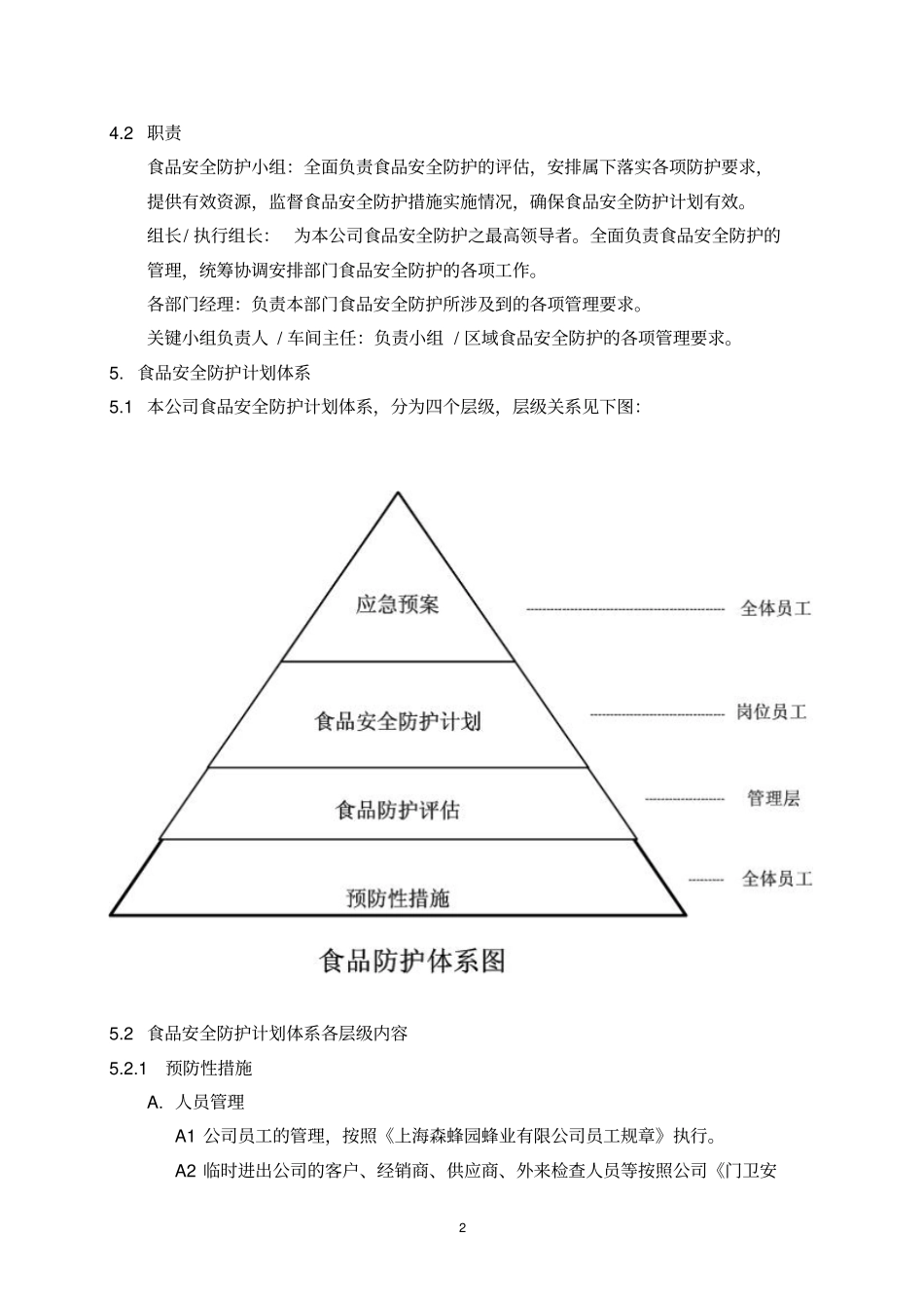 食品安全防护计划_第2页