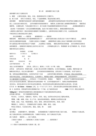 食品工程原理知识点