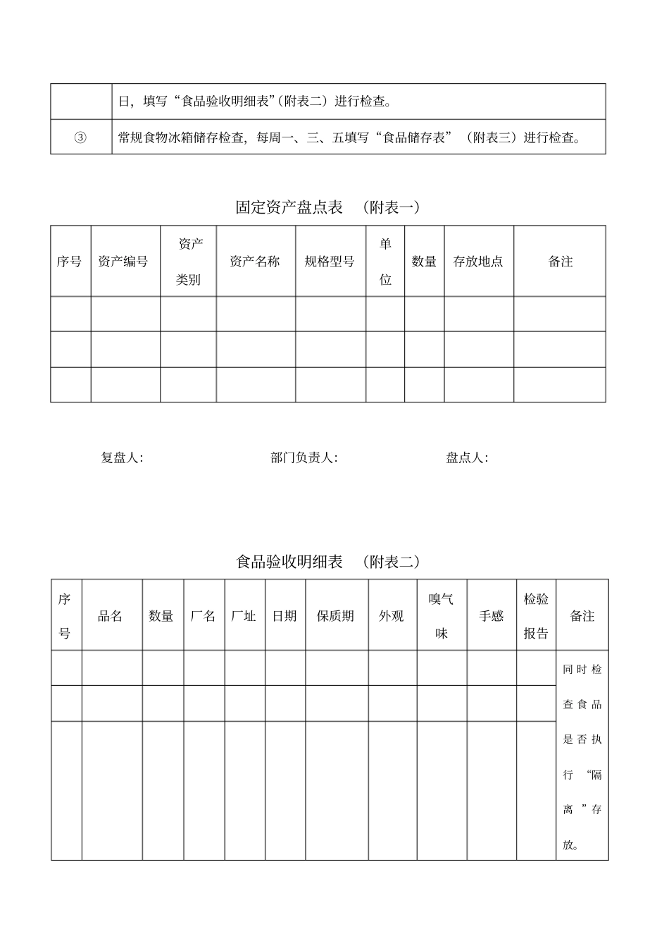 食堂验收标准讲解_第2页