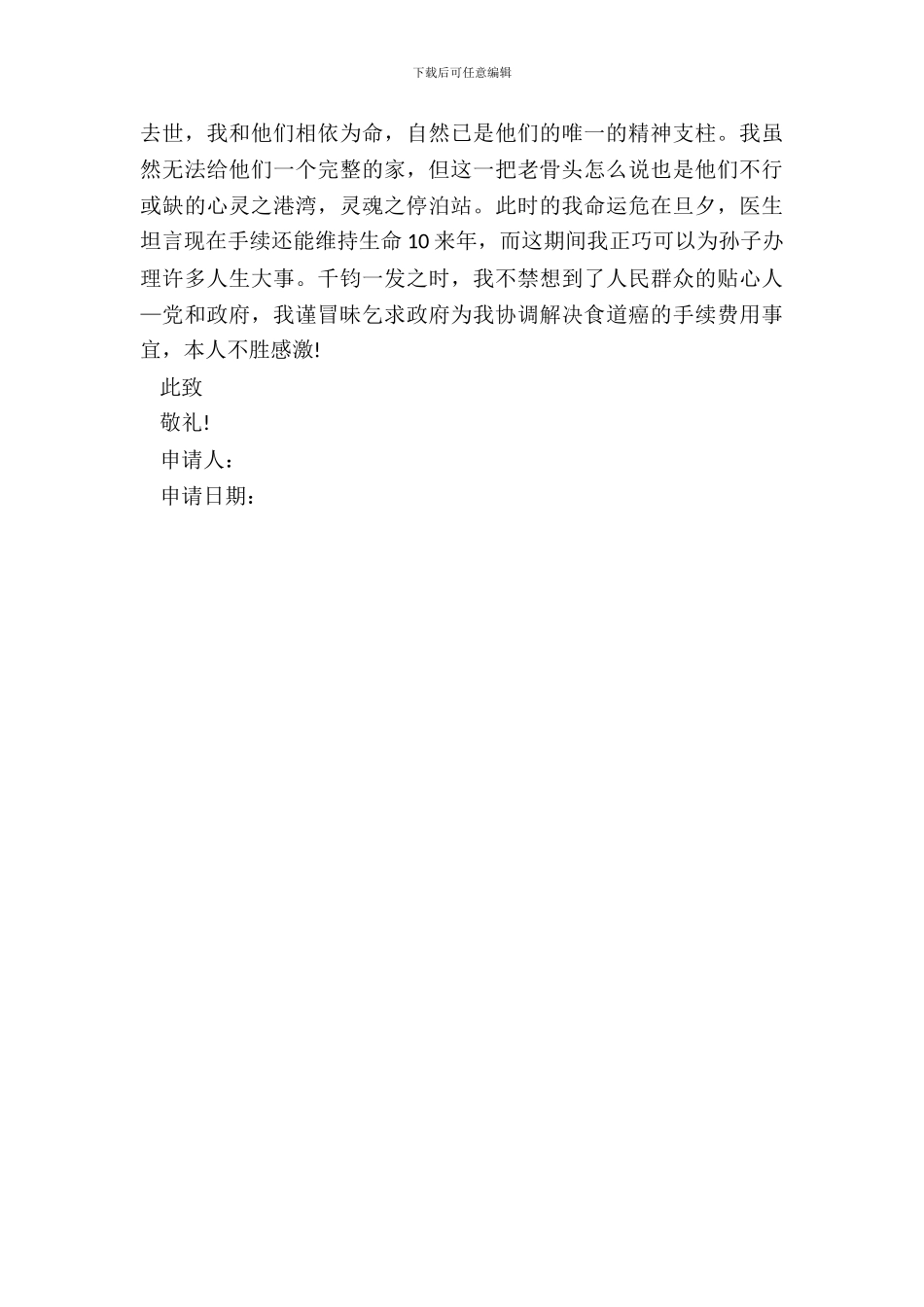 申请紧急救济的报告_第3页