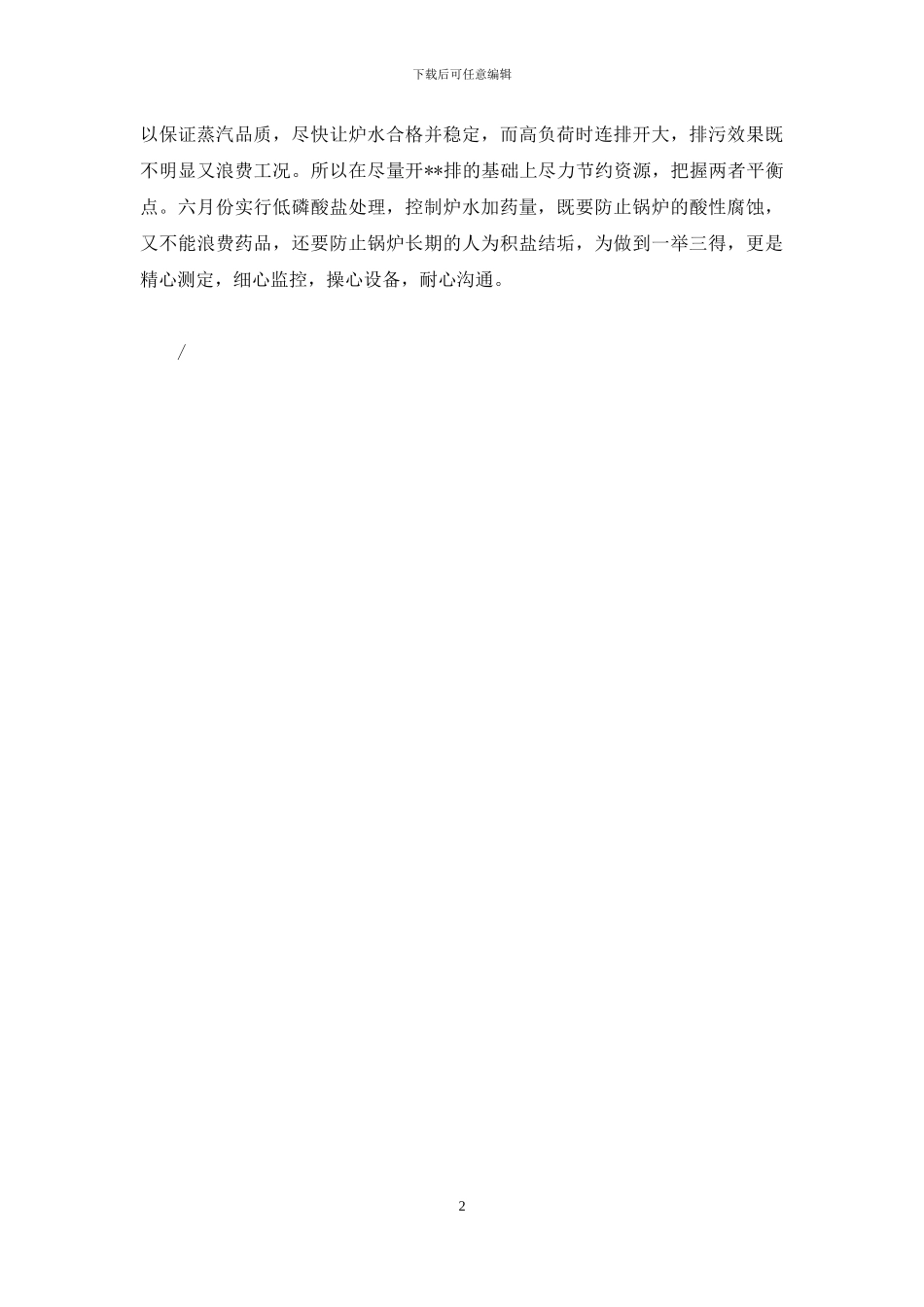 电厂热工检修个人工作总结_第2页
