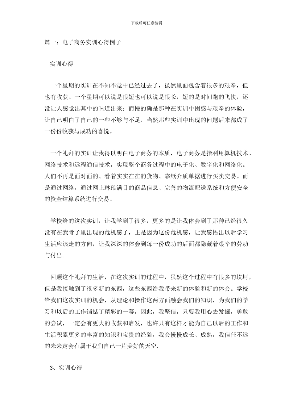 电子商务实训总结_第2页